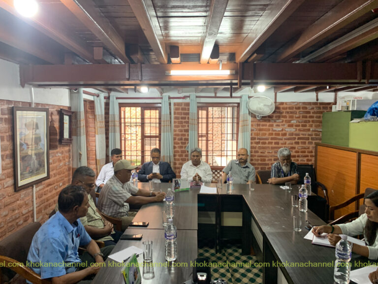 खानेपानीको दिर्घकालिन समस्या समाधानका लागी ललितपुरमा छलफल बैठक